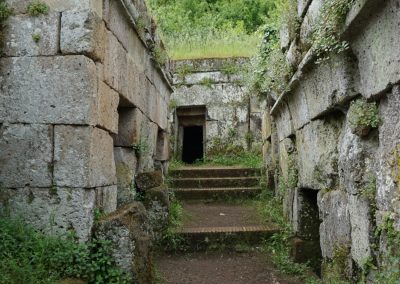 Orvieto Etruscan necropolis tour site