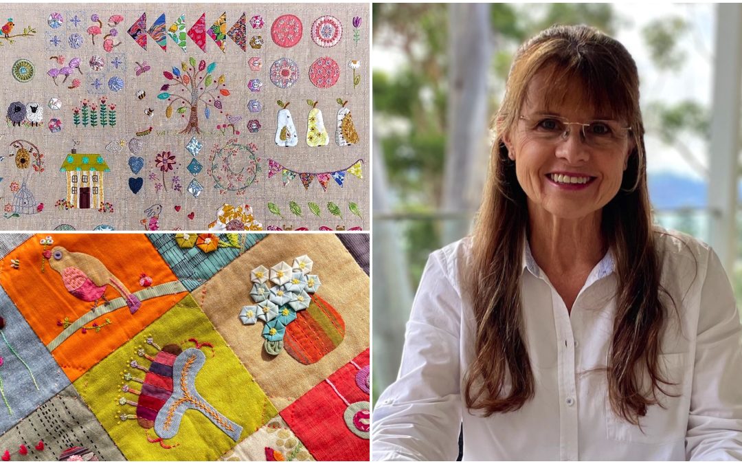 Karen John – TEXTURAL EMBELLISHED STITCHING